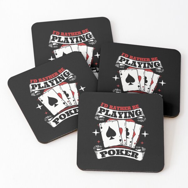 Item preview, Rather Be Playing Poker Texas Holdem Poker Hands Poker designed and sold by LorraineRita.
