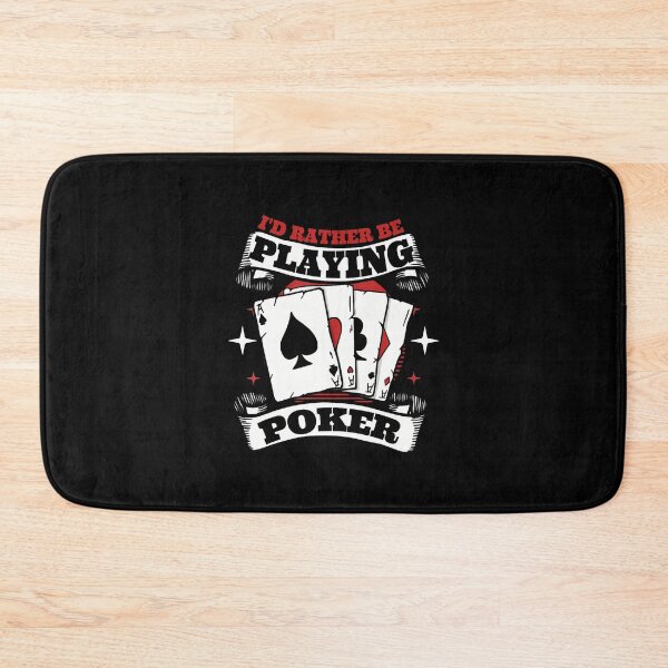 Item preview, Rather Be Playing Poker Texas Holdem Poker Hands Poker designed and sold by LorraineRita.