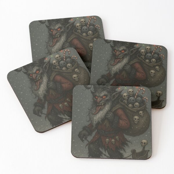 Item preview, Gothic Krampus – Dark Christmas Demon Holiday Art designed and sold by ArtificialAce.