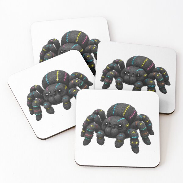 Item preview, Neon Tarantula – 3D Realistic Fantasy Spider with Glowing Colors MK-WOOD  designed and sold by MK-WOOD.