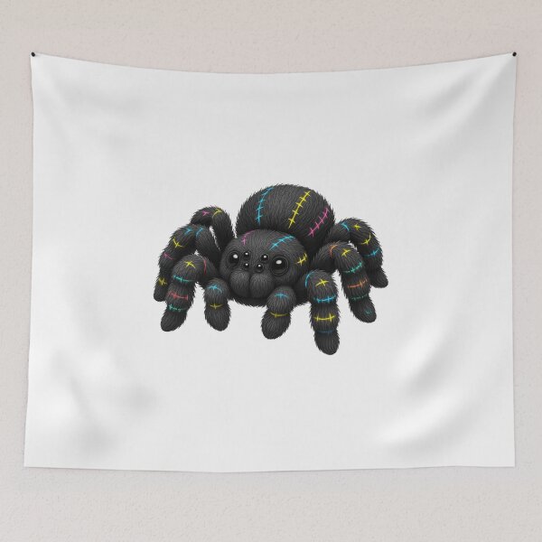 Item preview, Neon Tarantula – 3D Realistic Fantasy Spider with Glowing Colors MK-WOOD  designed and sold by MK-WOOD.