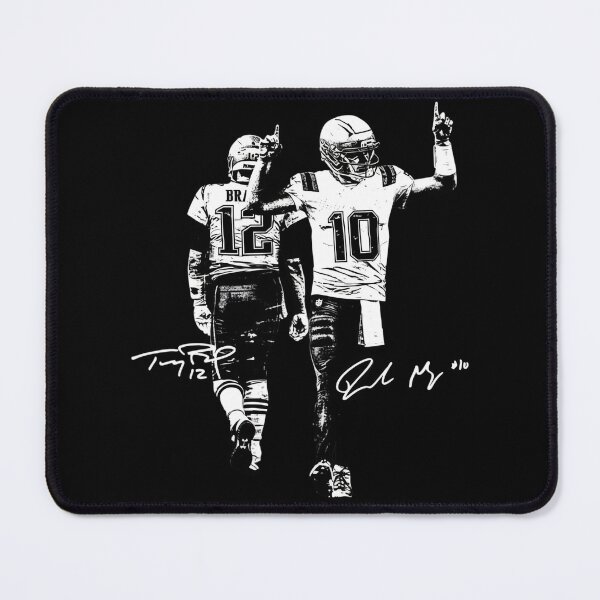 Item preview, Drake Maye & Tom With Signature,  Football Y2k Rap, New England Football Vintage, Game Day designed and sold by LeonieAbbott.