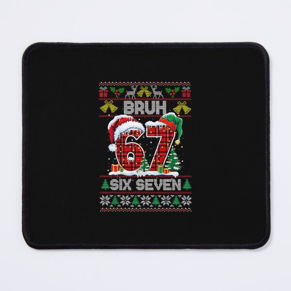 Item preview, Sixty Seven Bruh Christmas Pattern Funny Winter  designed and sold by najaks.