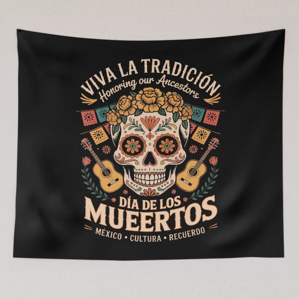 Item preview, Honor Your Mexican Roots - Da De Los Muertos designed and sold by RubySandy.