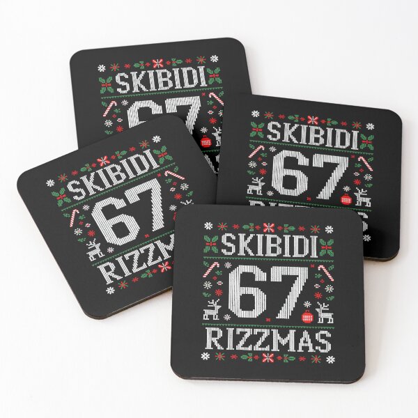 Item preview, Skibidi Six Seven 67 Rizzmas Funny Christmas 2025  designed and sold by w1ckerman.
