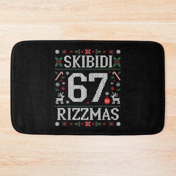 Item preview, Skibidi Six Seven 67 Rizzmas Funny Christmas 2025  designed and sold by w1ckerman.