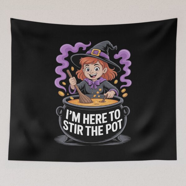 Item preview, I'm Here to Stir The Pot Funny Cooking Lover designed and sold by TechnicalSara.
