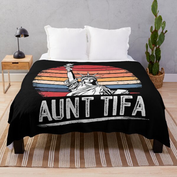 Item preview, Funny Aunt Tifa Meme Retro Vintage designed and sold by RubySandy.