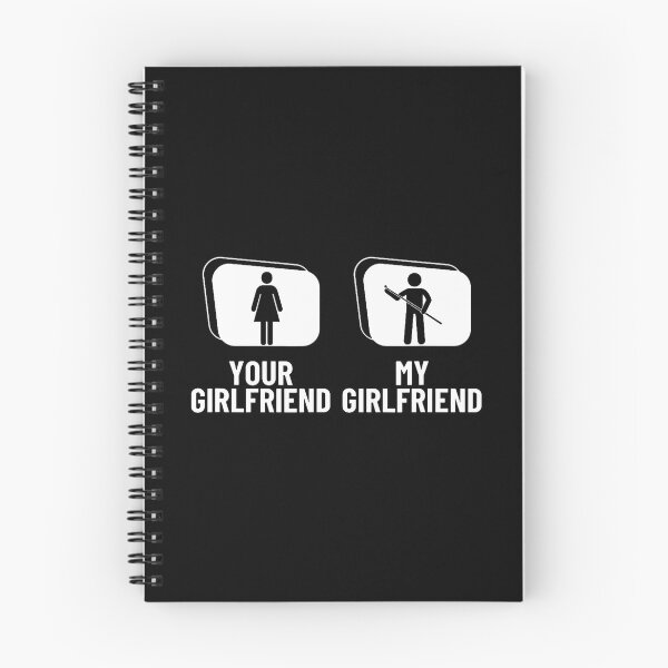 Item preview, Pool Player Your Girlfriend My Girlfriend Funny Billiards designed and sold by RebeccaCelia.