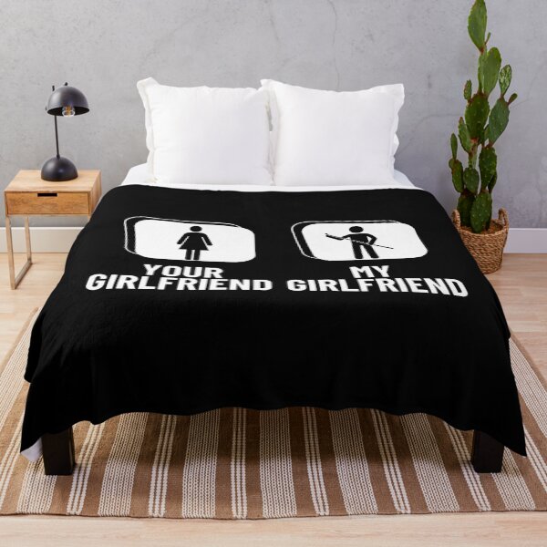 Item preview, Pool Player Your Girlfriend My Girlfriend Funny Billiards designed and sold by RebeccaCelia.