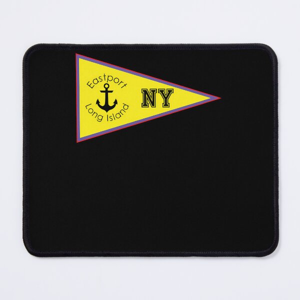 Item preview, Eastport-Long-Island-New-York-Anchor-Nautical-Flag-Pennant-Ocean-Beach-Surfing-Surf-Yacht-Yachting-Boat designed and sold by DenisSadic.