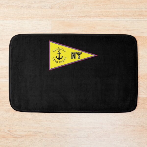 Item preview, Eastport-Long-Island-New-York-Anchor-Nautical-Flag-Pennant-Ocean-Beach-Surfing-Surf-Yacht-Yachting-Boat designed and sold by DenisSadic.