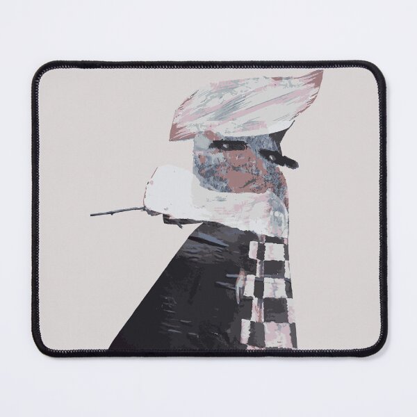 Item preview, Mysterious Girl - Single Figure - Figurative Abstraction | Art Print, Puzzle & More | Annette Kunow designed and sold by KunowArtShop.