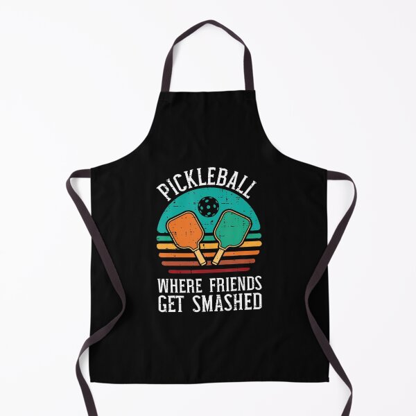 Item preview, Pickleball Where Friends Get Smashed Pickle Ball designed and sold by TeresaLaurie.