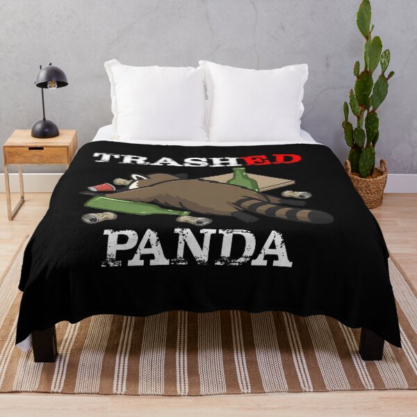 Item preview, Trashed Panda Funny Raccoon Meme  Trash Panda Humor Gift Cute Drunk Raccoon Joke Graphic designed and sold by LeoAnku.