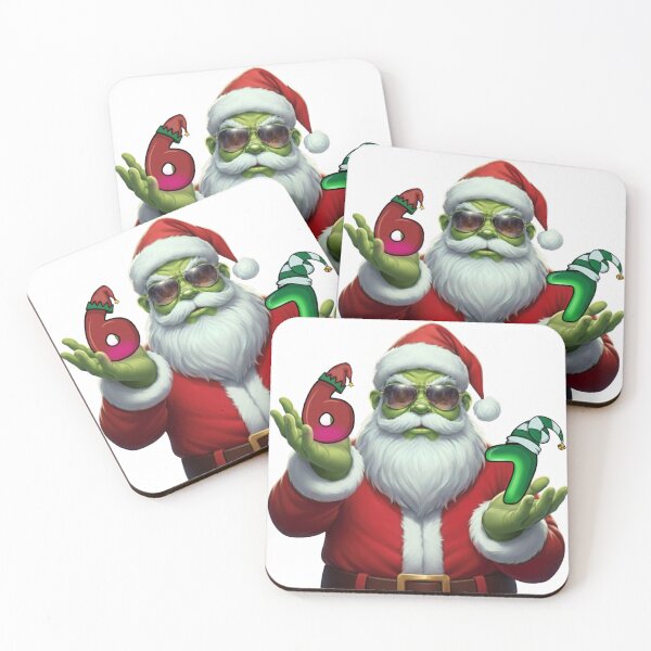 Item preview, 67 Christmas Meme | Funny Santa Grinch 67   designed and sold by MJTheSailor.
