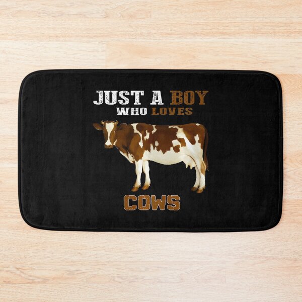 Item preview, Just A Boy Who Loves Cows Animal Farm designed and sold by ToriKarla.