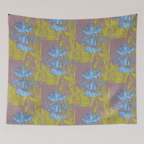 Item preview, Gritty Neon Skull Graphic designed and sold by PrintsFromFern.