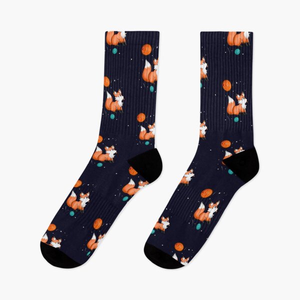 Item preview, space stars with fox classic  designed and sold by anandsiva2703.