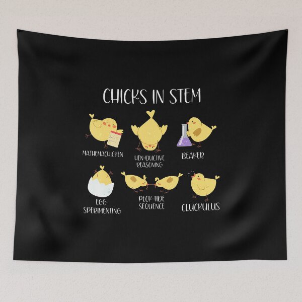 Item preview, Science Puns Chicks In Stem Scientist Teacher Chickens Lover designed and sold by JuanitaJulia.
