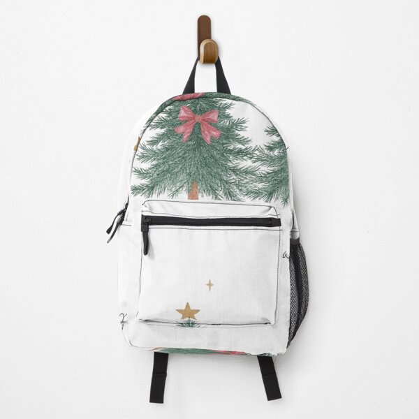 Item preview, Merry And Bright Three Christmas Trees Minimal Scene designed and sold by ajifujpost.