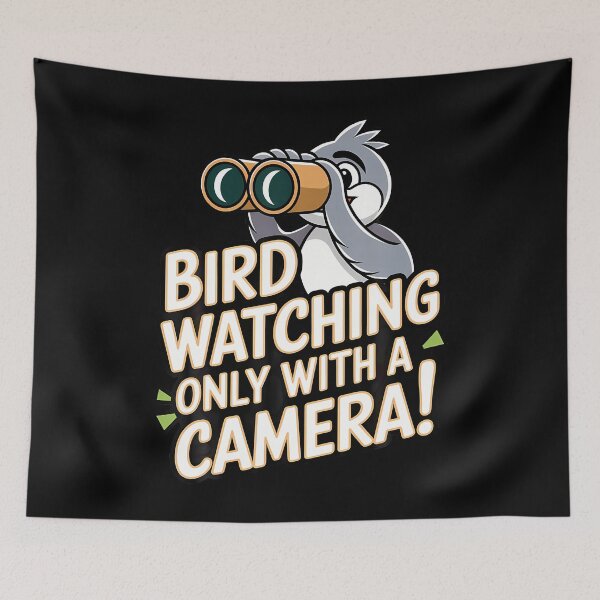 Item preview, Bird Photographer Bird Watching Only With A Camera designed and sold by TeresaLaurie.