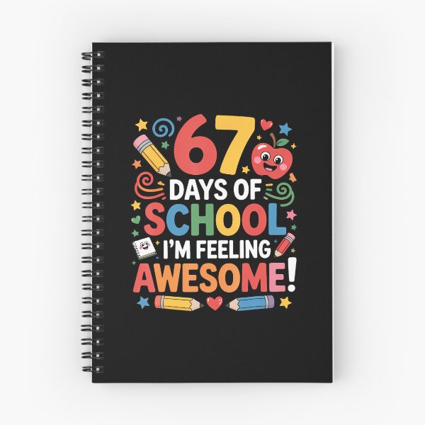 Item preview, 67 Days Of School Feeling Awesome Meme 100Th Day Of School designed and sold by JuanitaJulia.