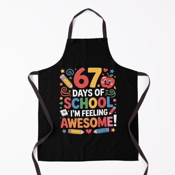 Item preview, 67 Days Of School Feeling Awesome Meme 100Th Day Of School designed and sold by JuanitaJulia.