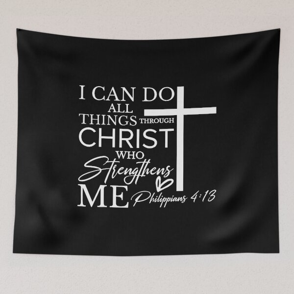 Item preview, I Can Do All Things Through Christ Who Strengthens Me designed and sold by LorraineRita.