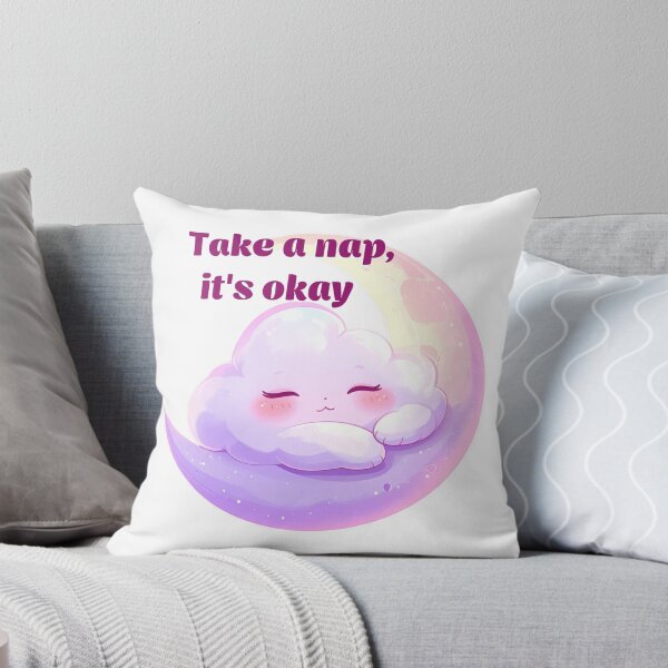 Item preview, Pastel Cozy Quote – Take a Nap It’s Okay designed and sold by CuteComfyClub.