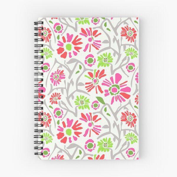 Item preview, Desert. Green and pink flowers on a light cream background designed and sold by Alex  Blud.