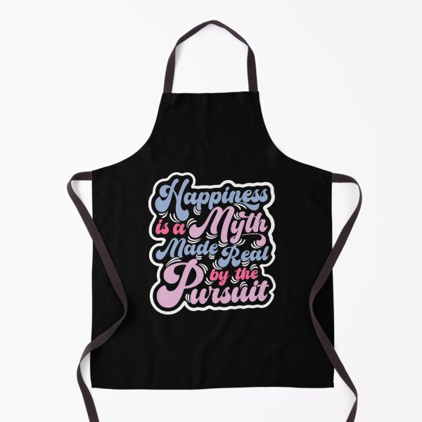 Item preview, Happiness Is A Myth Made Real By The Pursuit Retro Pop 3 designed and sold by RebeccaCelia.