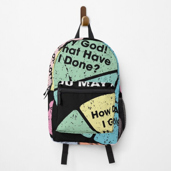 Item preview, You May Ask Yourself - 80s Retro Lyrics Pie Chart designed and sold by Jook1951.