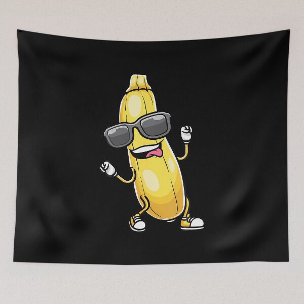 Item preview, Funny Yellow Zucchini Dancing For Vegetable Lovers designed and sold by JuanitaJulia.