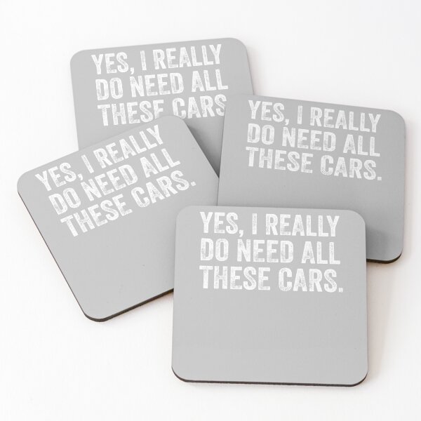 Item preview, Yes I Really Do Need All These Cars Funny Car Guy Garage designed and sold by ArleneRowe.