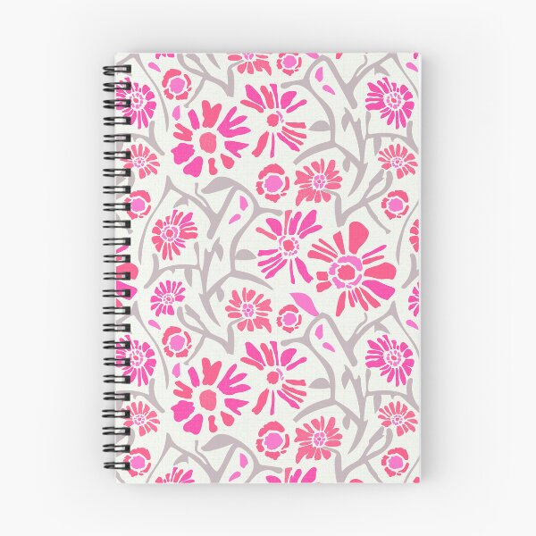 Item preview, Desert. Pink flowers on a light cream background designed and sold by Alex  Blud.