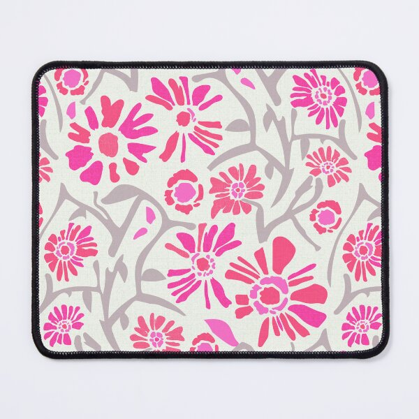 Item preview, Desert. Pink flowers on a light cream background designed and sold by Alex  Blud.