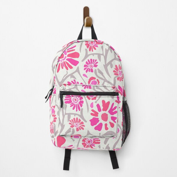 Item preview, Desert. Pink flowers on a light cream background designed and sold by Alex  Blud.
