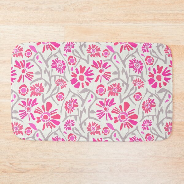 Item preview, Desert. Pink flowers on a light cream background designed and sold by Alex  Blud.