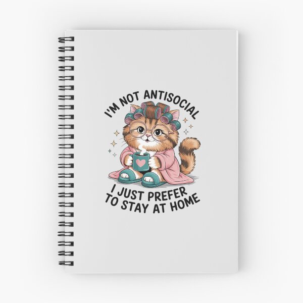 Item preview, I'm Not Antisocial I Just Prefer to Stay at Home designed and sold by HardcoreTour.
