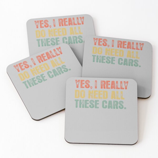 Item preview, I Really Do Need All These Cars Funny Car Guy Garage designed and sold by ArleneRowe.