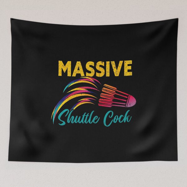 Item preview, Massive Shuttle Cock Funny Badminton designed and sold by JuanitaJulia.