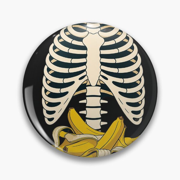 Item preview, Halloween Adult Youth Kids Costume Rib Cage Skeleton Banana designed and sold by Dolostope.