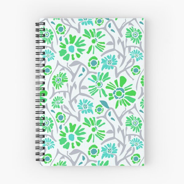 Item preview, Desert. Green flowers on a white background designed and sold by Alex  Blud.