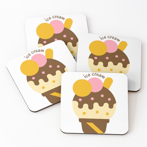 Item preview, Delicious Loaded Chocolate Drip Ice Cream Sundae Cone designed and sold by Jirada.