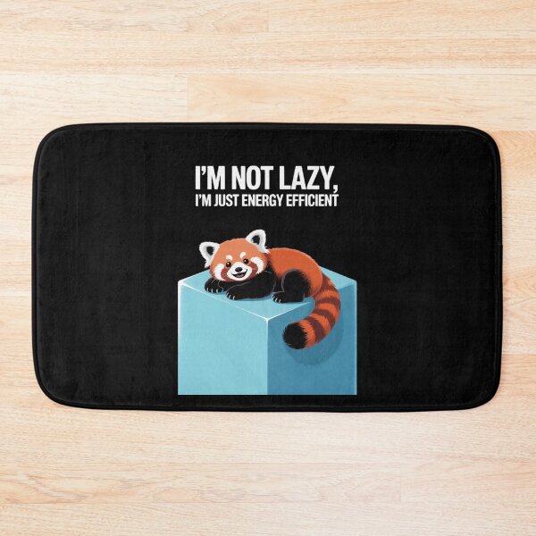 Item preview, I'm Not Lazy, im Just Energy Efficient designed and sold by HardcoreTour.