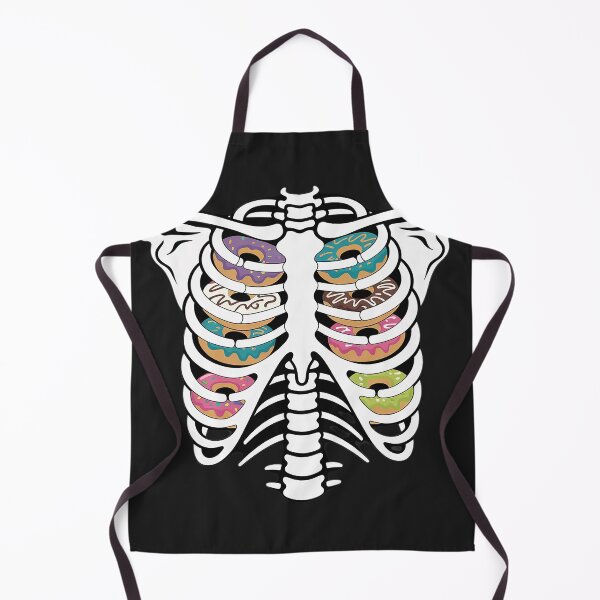 Item preview, Halloween Adult Youth Kids Food Rib Cage Skeleton Doughnut designed and sold by Dolostope.