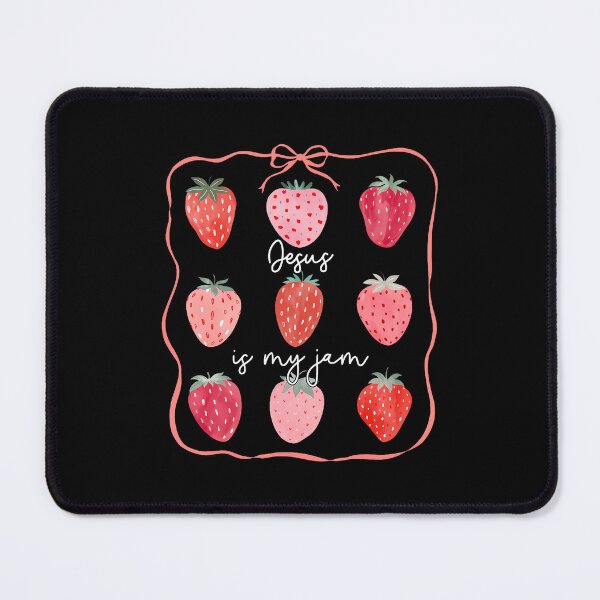 Item preview, Jesus, Jam, Strawberry, Coquette, Bow, Faith, Christian designed and sold by SarahLorri.