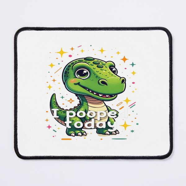 Item preview, Funny “I Pooped Today” Dinosaur Kids Shirt | Cute Potty Training Reward Tee | Toddler Dino Cartoon Outfit | Baby Humor Sticker & Printable Design designed and sold by Sushikidsntoddlers.