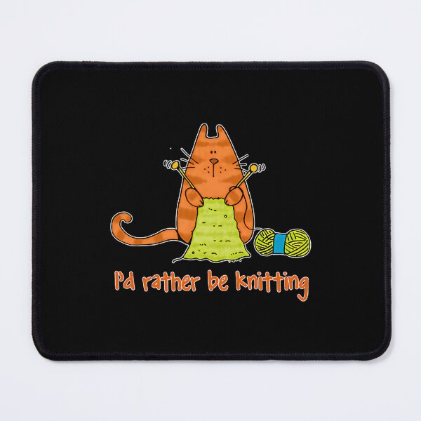 Item preview, I'D Rather Be Knitting designed and sold by JuanitaJulia.